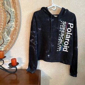 Polaroid Crop sweater -size XL